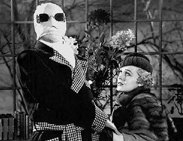 【演繹シリーズ】      夜の番人衣装デザインモチーフ映画 《透明人間》(1933)