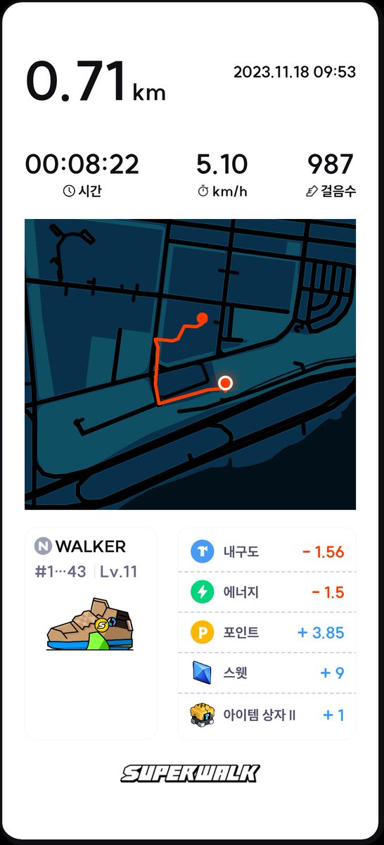 elegantrecipe's tweet photo. 오운완 :-) in a trail of snow
#morning #walk #superwalk
#park #snow #the_first_snow https://t.co/iIaMLP8sTC