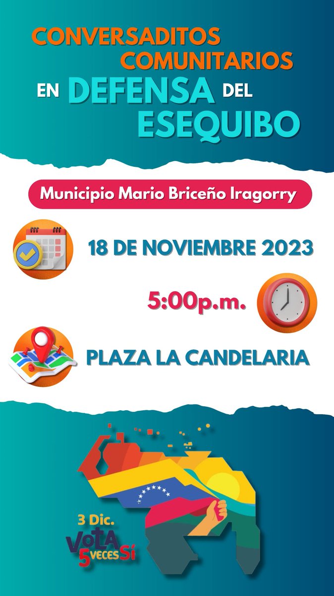 Vamos todos y todas por Nuestro Esequibo ... Juntos a Defender Nuestra Patria