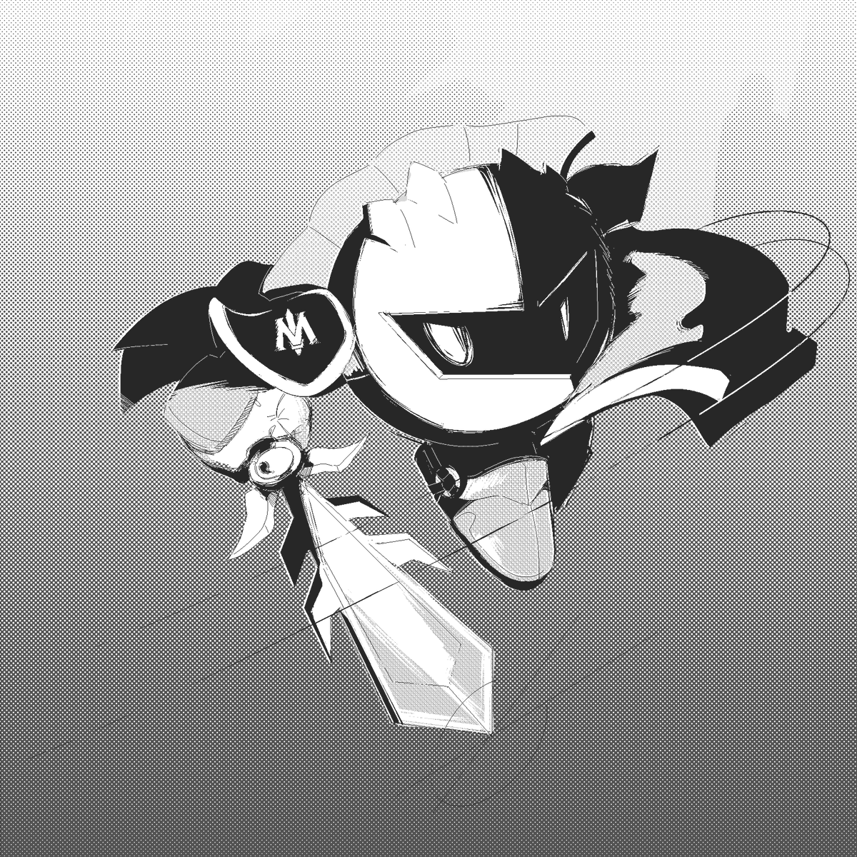 mk i drew for a discord event✨
#kirby #metaknight