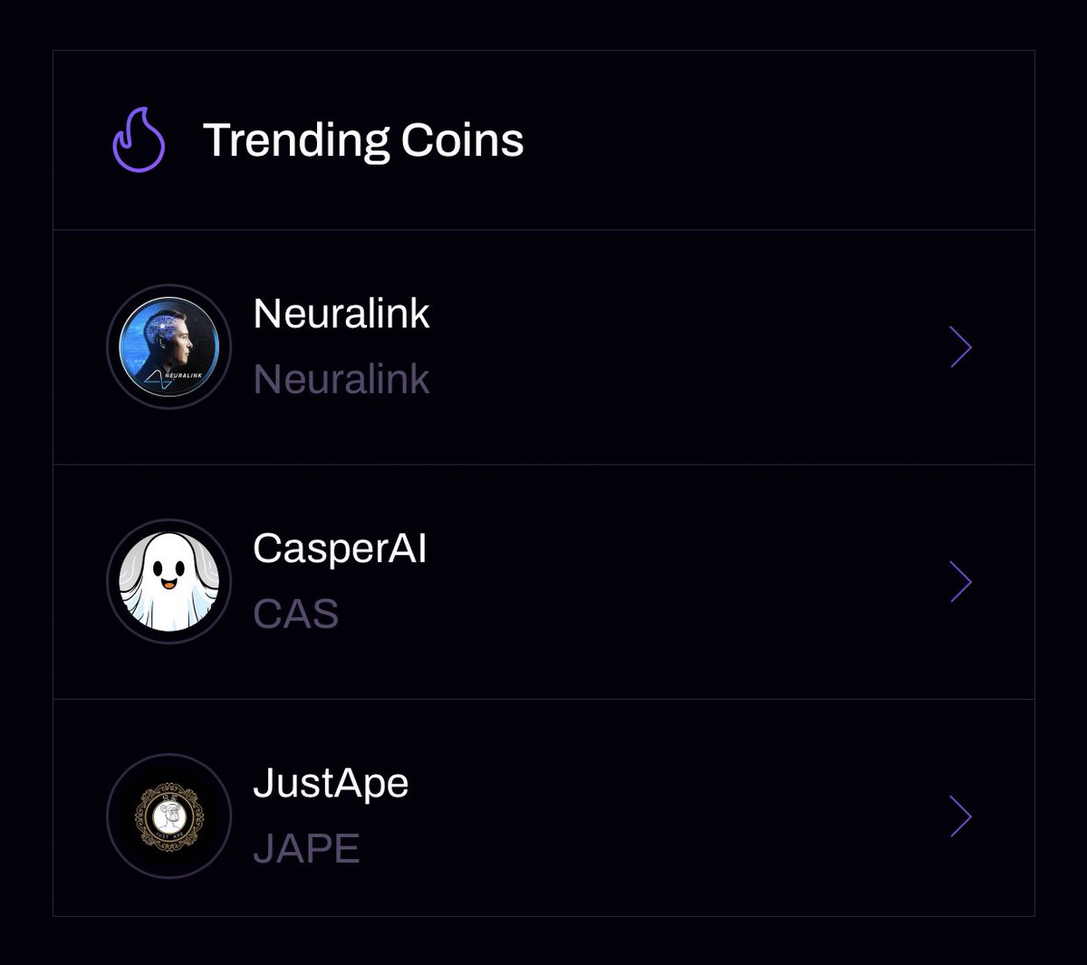 casperai_crypto's tweet image. CasperAI $CAS is Trending on #CoinHunt 👻🚀🌕

coinhunt.cc/coin/64db7cbec…

Contract Address 🔻
0x376fa0639A99E2Ae4d815d8b6d82b198A6dF6986

Buy #CAS From #PancakeSwap 🚀
pancakeswap.finance/swap?outputCur…

#CasperAI #AI #OpenAI #Bard #GoogleBard 
#Bitcoin #Ethereum #BNB $BTC
#BTC #ETH #BNB $ETH