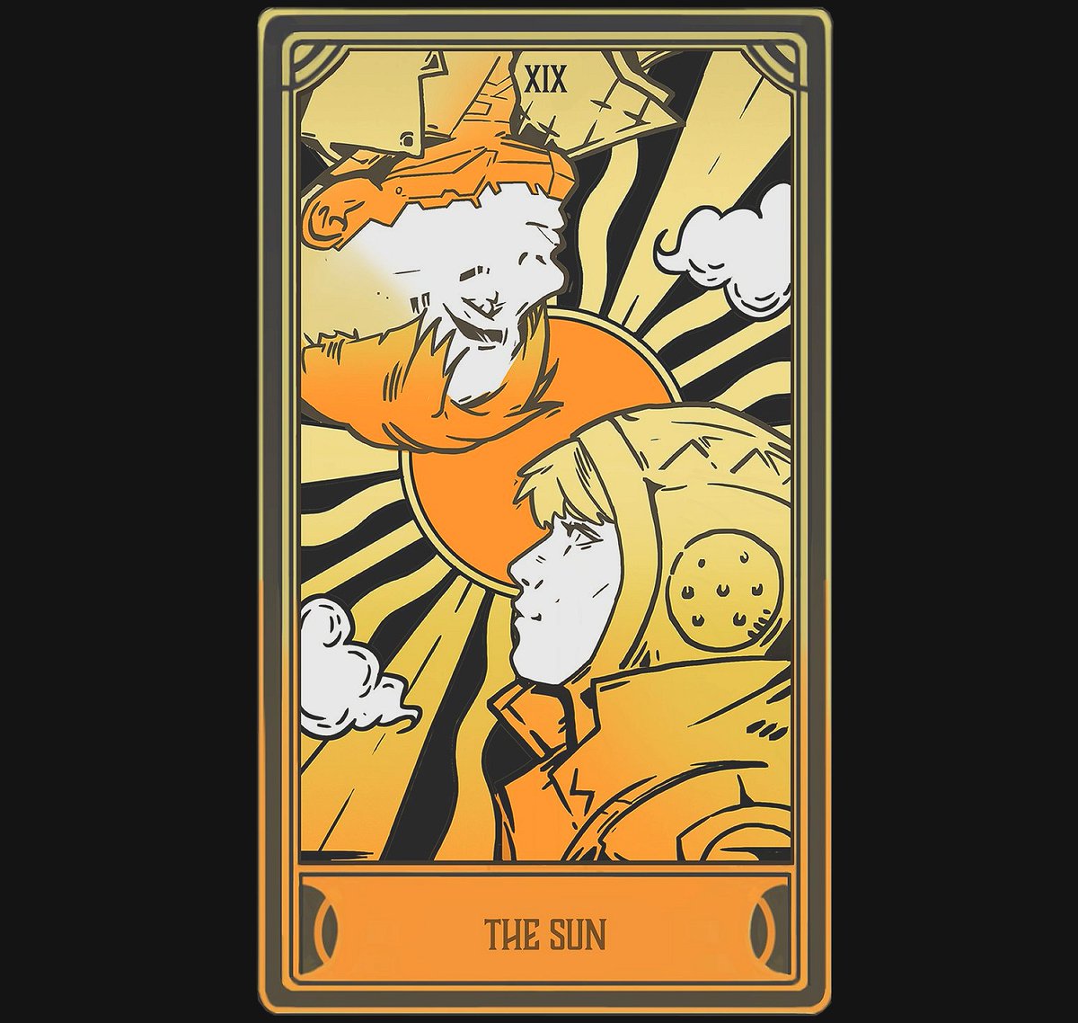 thinkin about that crypto/wattson tarot card from season 15. THE SUN!!!!!! insane. i still cannot believe we got this. a treasure.