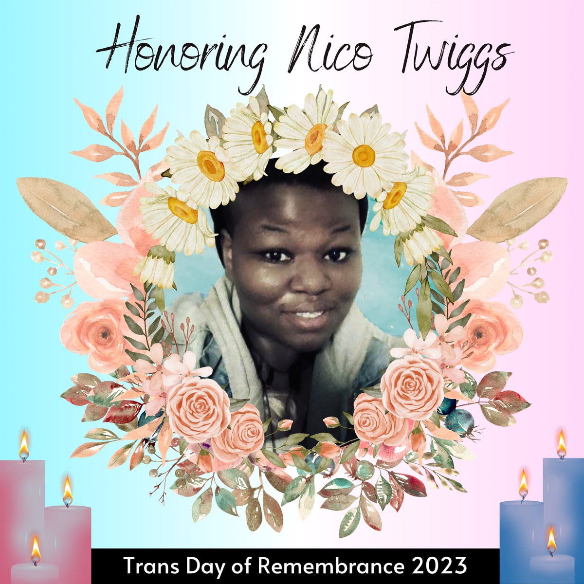 This Trans Day of Remembrance, we honor and celebrate the life of Nico Twiggs who passed away earlier this year. Nico will continue to live on in all of us, his legacy will be celebrated as colorful & vibrant as the trans community he was a part of. #TransDayOfRemembrance #tdor