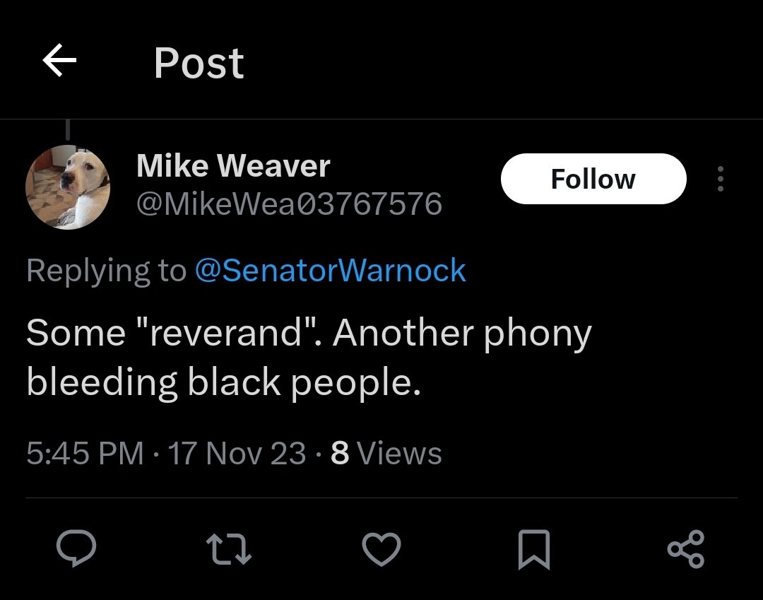 thejeanneous's tweet photo. @MikeWea03767576 Maybe if you try detoxing the hate from your heart, it'll work better. https://t.co/jcpTcqxUg0