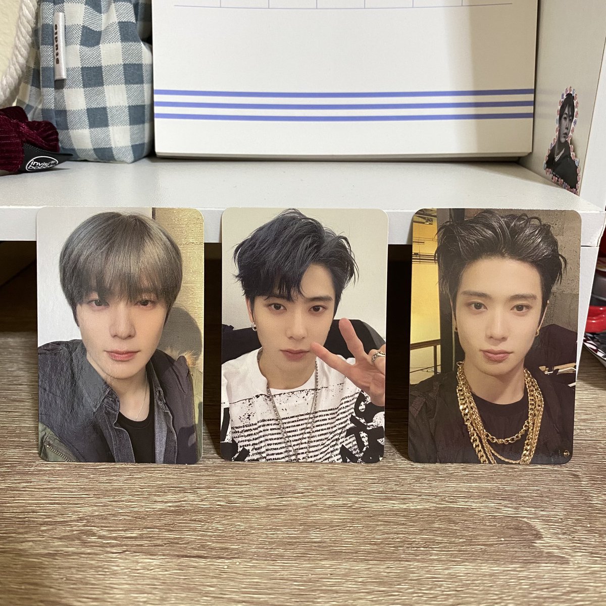 Babybubujh2's tweet photo. พร้อมส่ง🍑
ขายเหมา การ์ด แจฮยอน n c t ver. 3 ใบ (มีตำหนิหน่อยๆตามภาพ) + การ์ดกลมแจฮยอน 6 ใบ + พวงกุญแจ
📮รวม 9 ใบ 800 รวมส่ง สนใจ dm ค่า
#ตลาดนัดnct127 #ตลาดนัดอซท #ตลาดนัดnct https://t.co/xh6Ly8BTnW