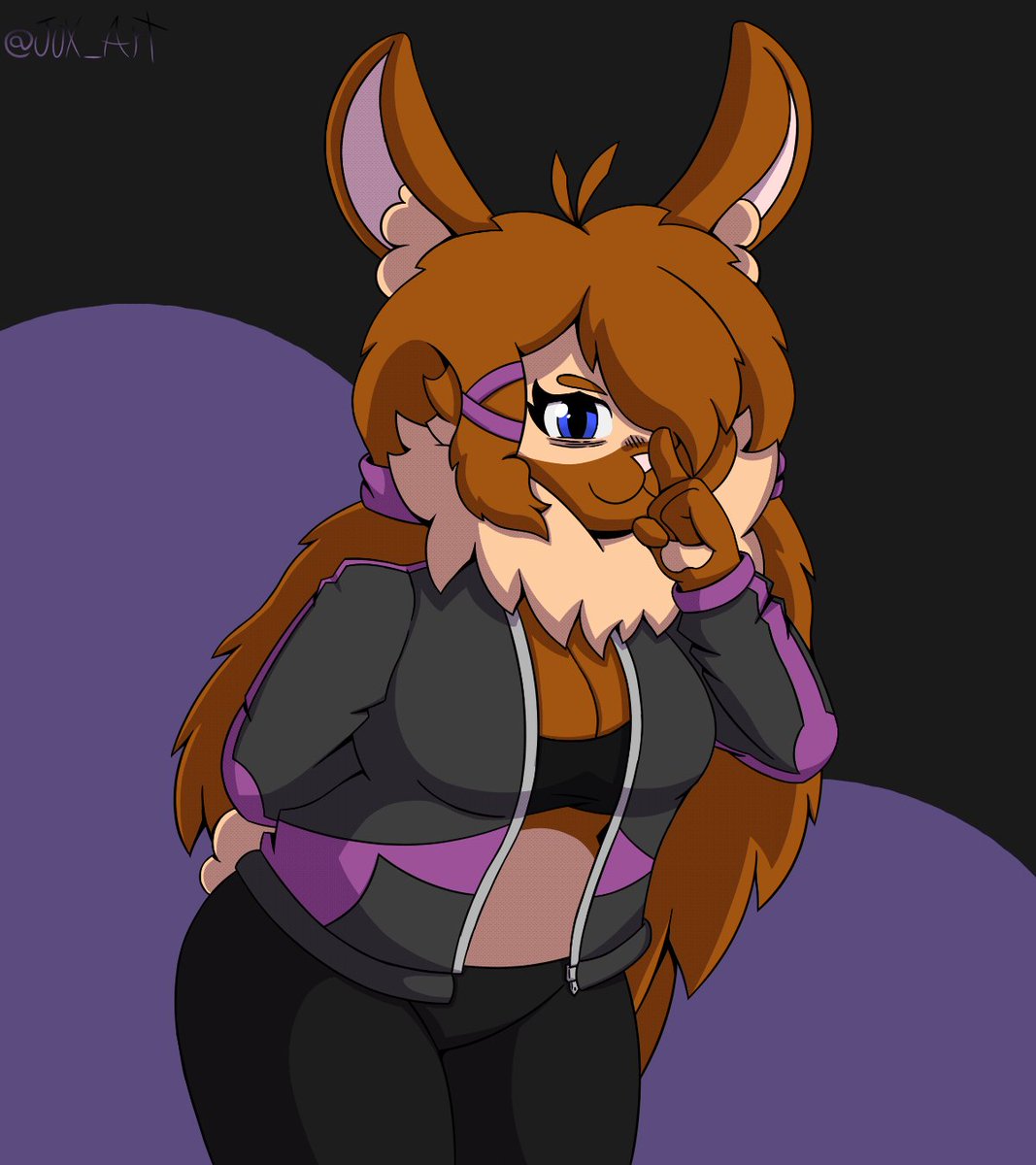 Jox_Art's tweet photo. una conejita🐰
#drawing #digitalart #DigitalArtist #furry #furryartist #dibujodigital #OC #bunnygirl https://t.co/Q28M8dK8kV