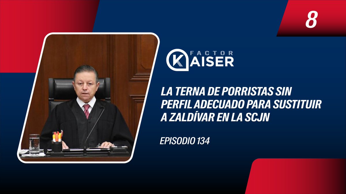 Zaldívar corrió a los brazos de Claudia y dejó su silla en la SCJN lópez propuso a 3 de sus más fervientes porristas, sin el perfil constitucional El obradorato aborrece la Constitución Tema 8 de 10, en LAS 10 EN 10 de @factor_kaiser ENTRA AQUÍ 👇🏼 youtu.be/Sn-ujOrPlQk?si…