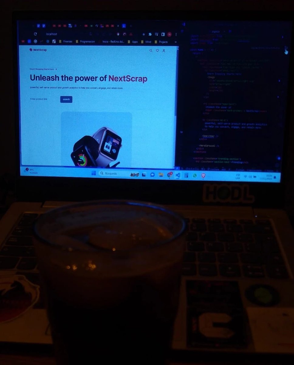 NextDoor95's tweet photo. Hoy se practica web scraping con fernesito ☝️🤓

Quiero ver si puedo recopilar datos de tecnología y computación en Meli, Amazon, Garbarino, Walmart, etc. para encontrar y automatizar los mejores precios en tecnología.

Next.js 14, tailwind, TS. https://t.co/guaNSeTjVz
