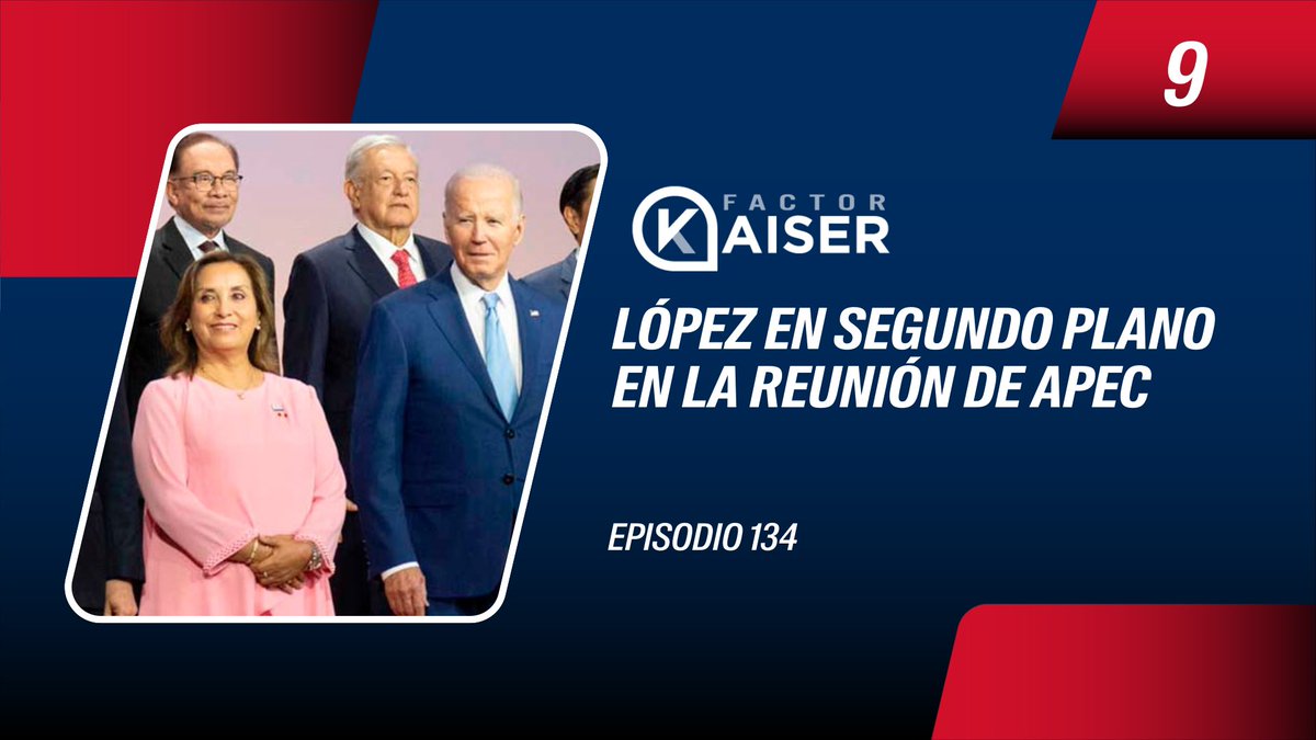 En los muy poquitos foros internacionales a los que acude se ve la realidad: Es un presidente chiquito e insignificante en la geopolítica actual Un populista más, que ya pronto se va Tema 9 de 10, en LAS 10 EN 10 de @factor_kaiser ENTRA AQUÍ 👇🏼 youtu.be/Sn-ujOrPlQk?si…