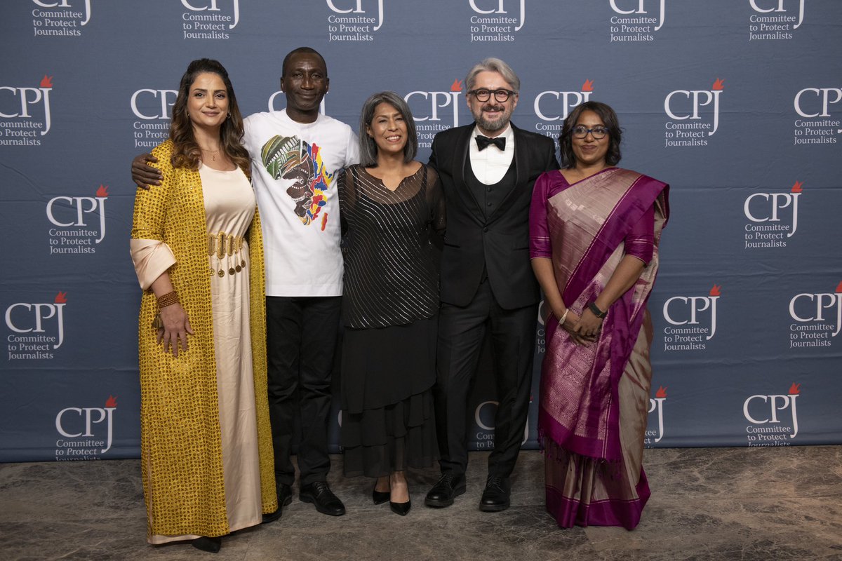 CPJ is proud to honor the 2023 recipients of our International Press Freedom Awards in New York and to recognize their achievements in pursuing press freedoms that benefit us all. And we were honored to celebrate 2022 awardee @niyaz_abdulla in person. She was unable to travel to…