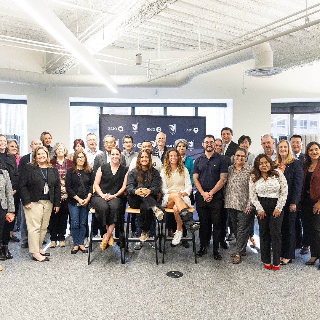 ACFC Midfielders @LilyNabet & @elizabetheddy2 & ACFC Director of Medical & Performance Sarah Smith recently had the opportunity to sit down with @BMO_US, The Bank of Soccer, to discuss the secret to creating a winning culture! Drop your fave winning moments from the ‘23 season ⬇️