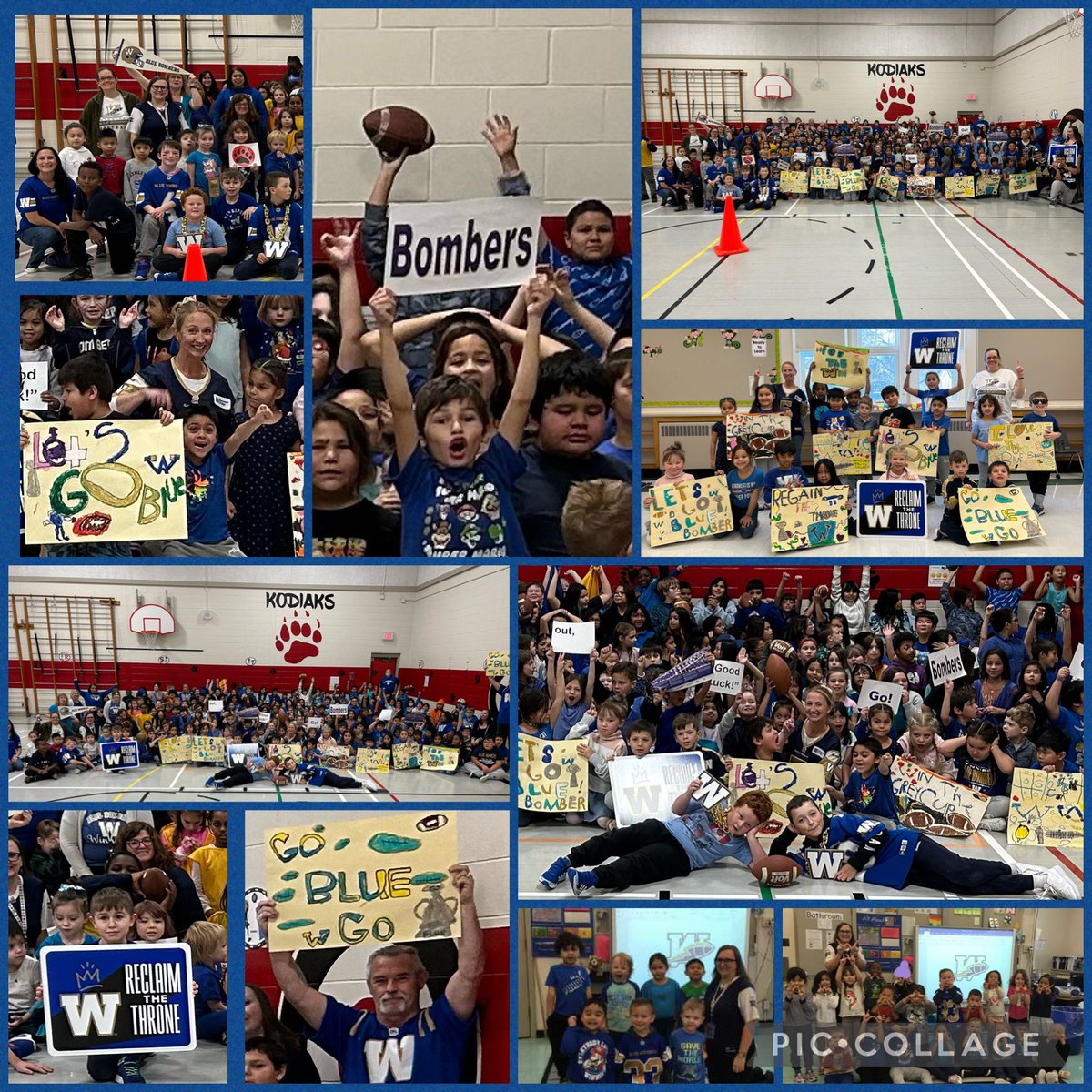 Michelle S. Sacco (@michellessacco) on Twitter photo #KentRoadSchool students and staff are hoping for a win 🍕 win <a href="/Wpg_BlueBombers/">Winnipeg Blue Bombers</a> when they #ReclaimTheThrone at #GreyCup2023 @WinnipegSD #KentRoadSchool students and staff are hoping for a win 🍕 win <a href="/Wpg_BlueBombers/">Winnipeg Blue Bombers</a> when they #ReclaimTheThrone at #GreyCup2023 @WinnipegSD