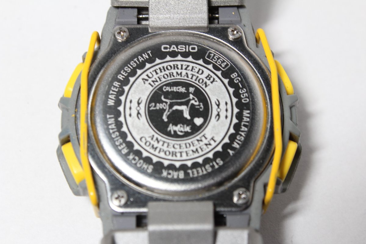 GshockTkhs's tweet photo. CASIO vintage BG-350AB Baby-G https://t.co/GascsXTSvc #casiovintage #vintagewatch #agnesb #Aurele https://t.co/AbjFlR3nUs