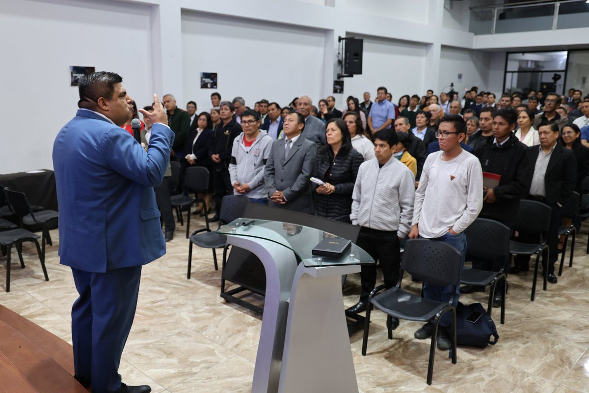 ✅ Pr. Héctor Roncal MiPES de <a href="/AdventistasUPN/">Adventistas - Perú</a>  hace un llamado a los líderes de iglesia 💒 a involucrarse en el plan de las #TardesMisioneras "Es hora de despertar y hacer la misión" . #RID