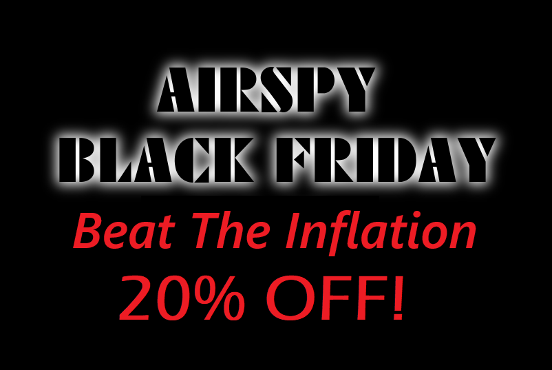 This year we are offering a generous 20% discount on all the #Airspy products for the #BlackFriday. We are also offering great prizes in our traditional lottery. To participate, #Follow, #Like and #Retweet (#Repost?) airspy.com/purchase
