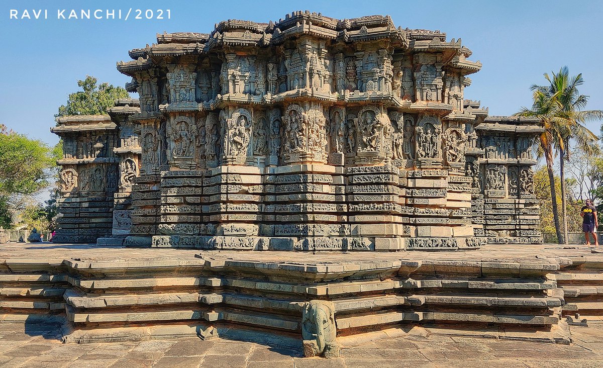 KanchiRavindra's tweet photo. The most underrated Kedareshwara temple, Halebeedu. Many experts feel that this is the best Hoysala temple ever built if it were to be completed https://t.co/ebNUisOKTp