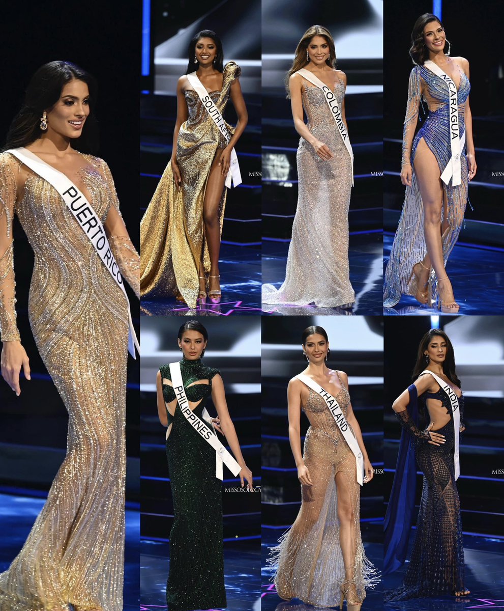 oh_keithh's tweet photo. My #MissUniverse2023 Top Picks (1-7) Puerto Rico, South Africa, Colombia, Nicaragua, Philippines, Thailand, India. (8-15) Brazil, Venezuela, Mexico, USA, Australia, El Salvador, Guatemala, Dominican Republic + https://t.co/x5fZEPZimW