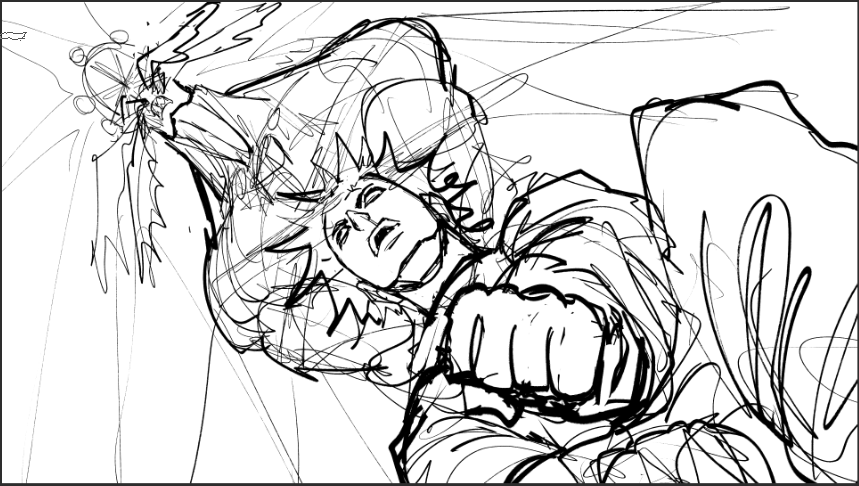 finishing up a meguna piece here's some sketches / wips 