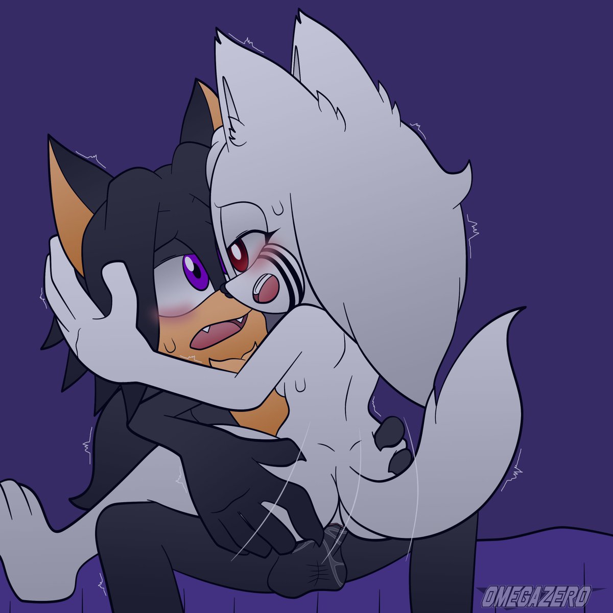 Art from ar roleplay with <a href="/LemonsMinty/">ღ LemonMint ღ|(⚠️)|</a>'s character, Kyra 💦💦🥵

Tachyon (my oc) on a passionate night with Kyra 🥵

#nsfwcontent