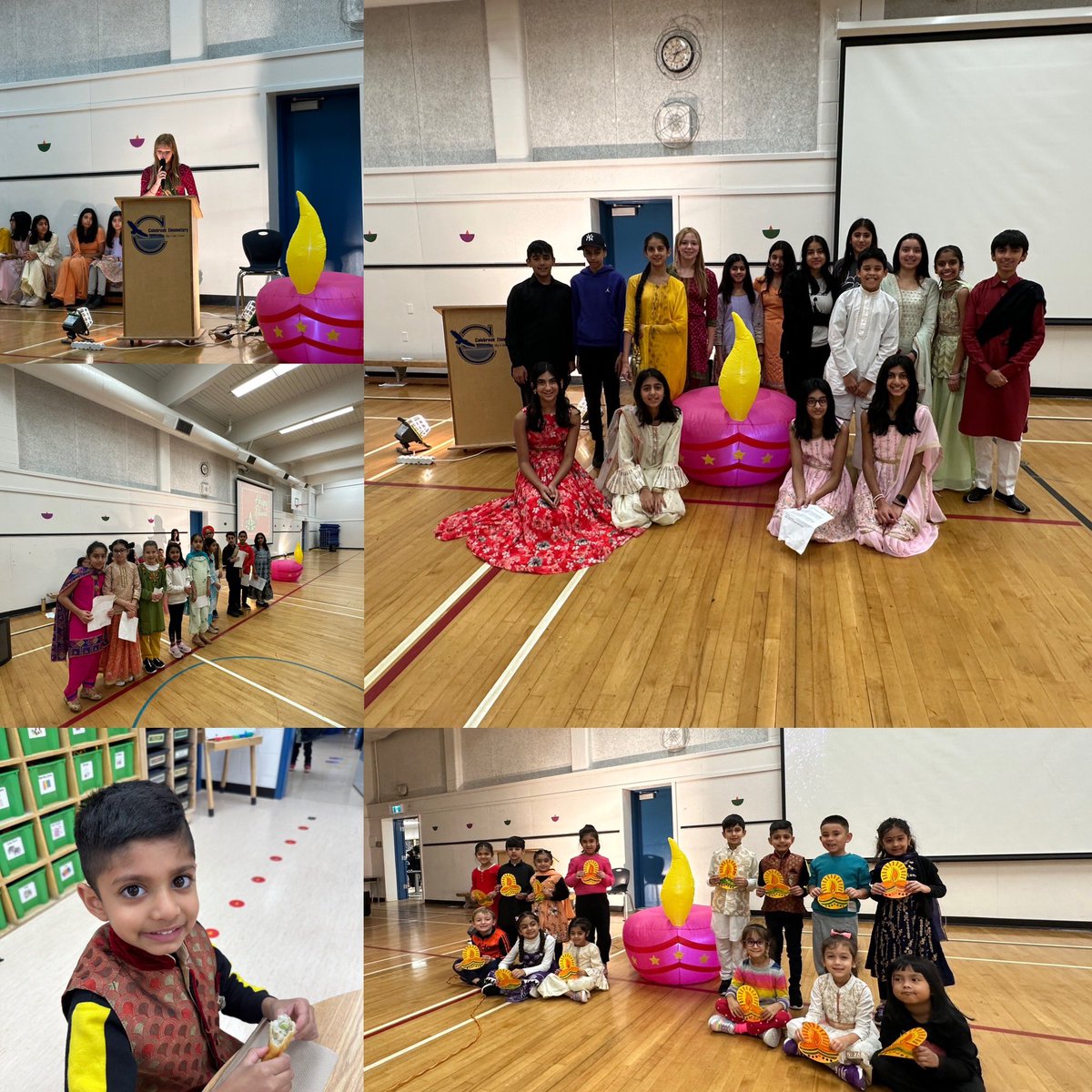 ColebrookLearns's tweet photo. It was wonderful to see our Colebrook community come together and celebrate Diwali! A big thank you to our wonderful PAC and talented students! #sd36learn https://t.co/0owhL6M2ev