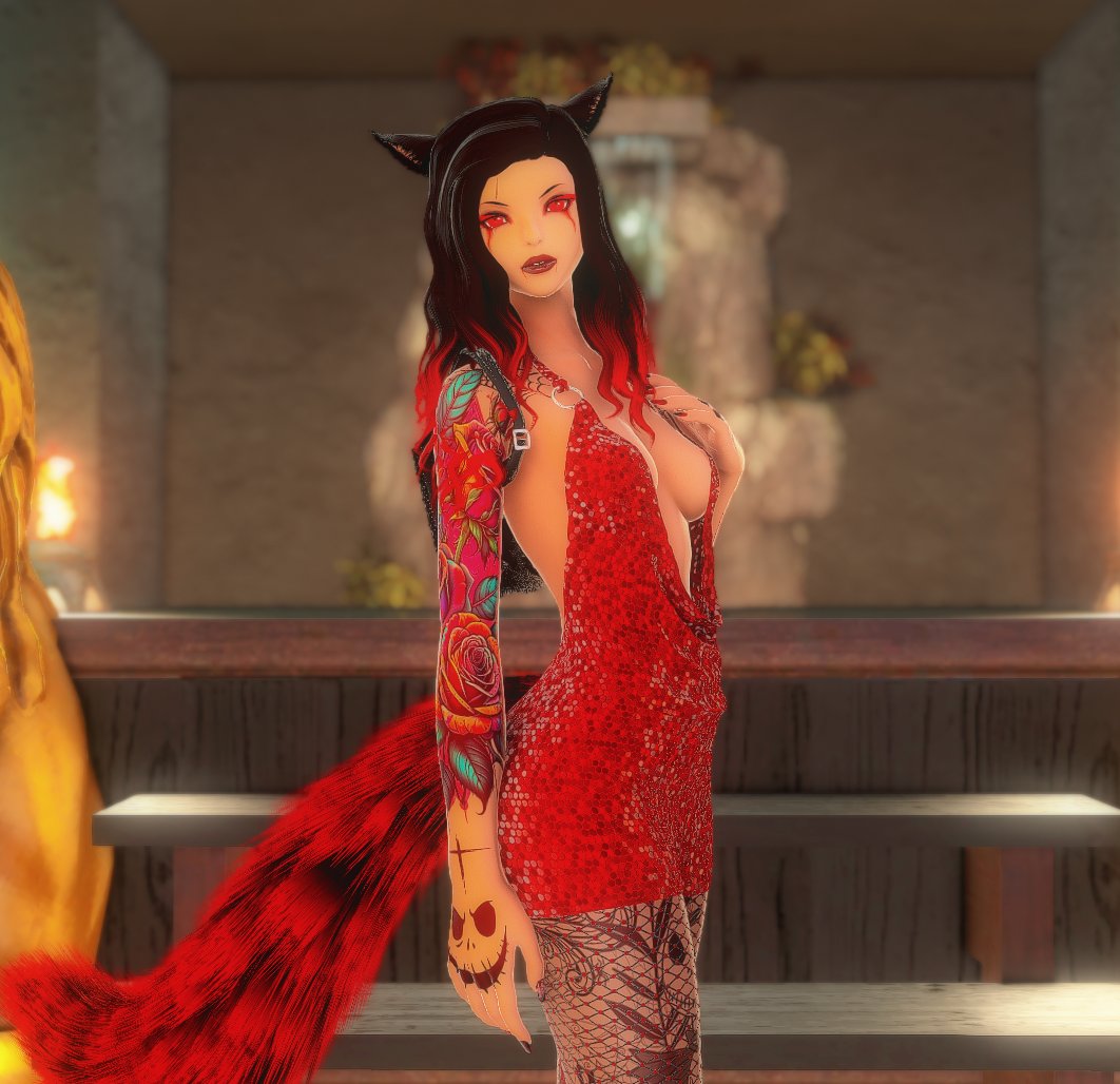 DortheeiaB's tweet photo. We're open right meow at the Lion's Den on Crystal Coeurl Emp W18 P52! We got the beats, we got the dos miqos and a birthday! So come on down and shake that tail feather mew! #TheLionsDenFFXIV #TLDFFXIV https://t.co/QM5a170G8o