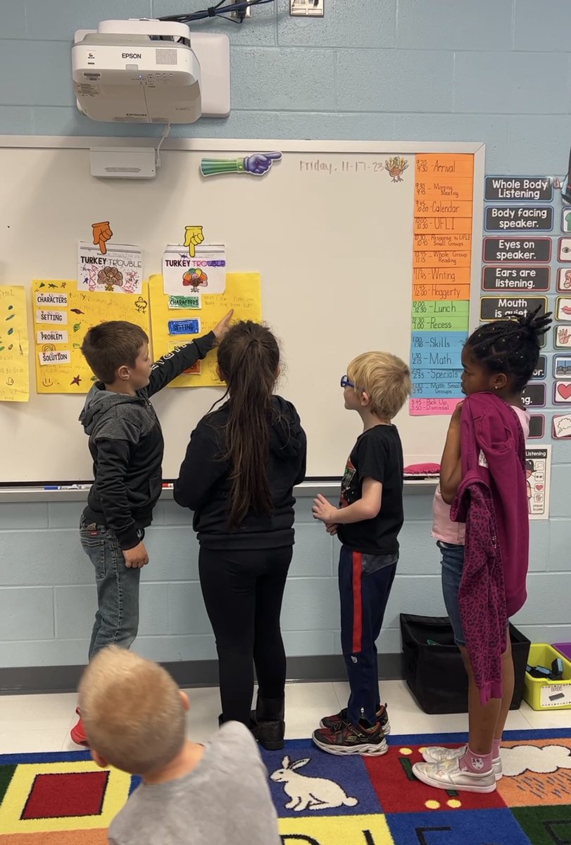 I recently returned from maternity leave and I’m blown away by these fantastic first graders!! The collaboration with our peers today was awesome! From figuring out who was going to cut, write, color, present each part, and more. I was SO proud of these kiddos! 🥰<a href="/WestCler/">West Clermont Schools</a>