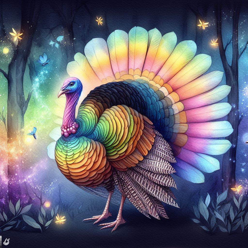 Ethereal Turkey Lurkey
#TheSkyIsFalling
@ChickenLittle
#aiArt #aiArtCommunity