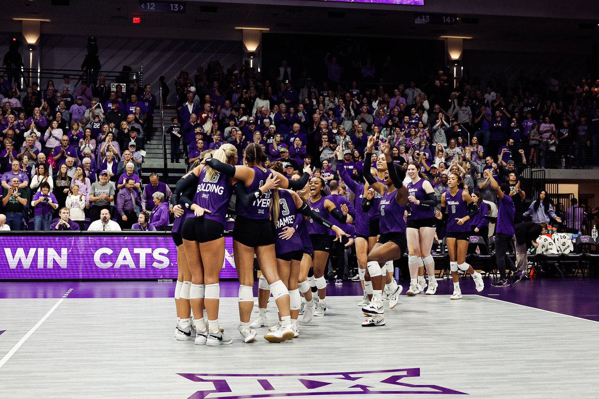 Senior night dub 💜

#KStateVB
