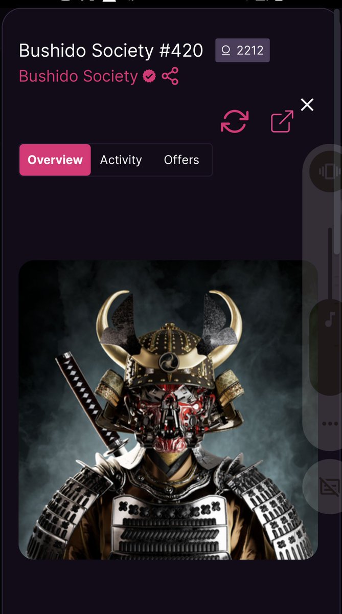 Bushido_Society's tweet image. @420ClubNFT project Stoned Farms was picked up by us this morning. He looks good next to his 420 samurai brother. Keep your eye on these goats. They 6x over the last week. #NFTartwork #420community #SOL #Solana #NFTs