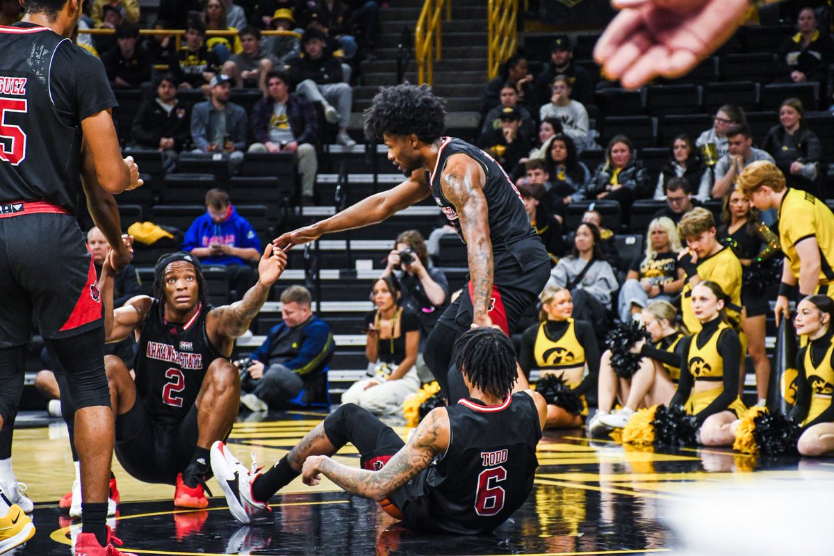 Iowa men's basketball scrapes by Arkansas State, 88-74, in game