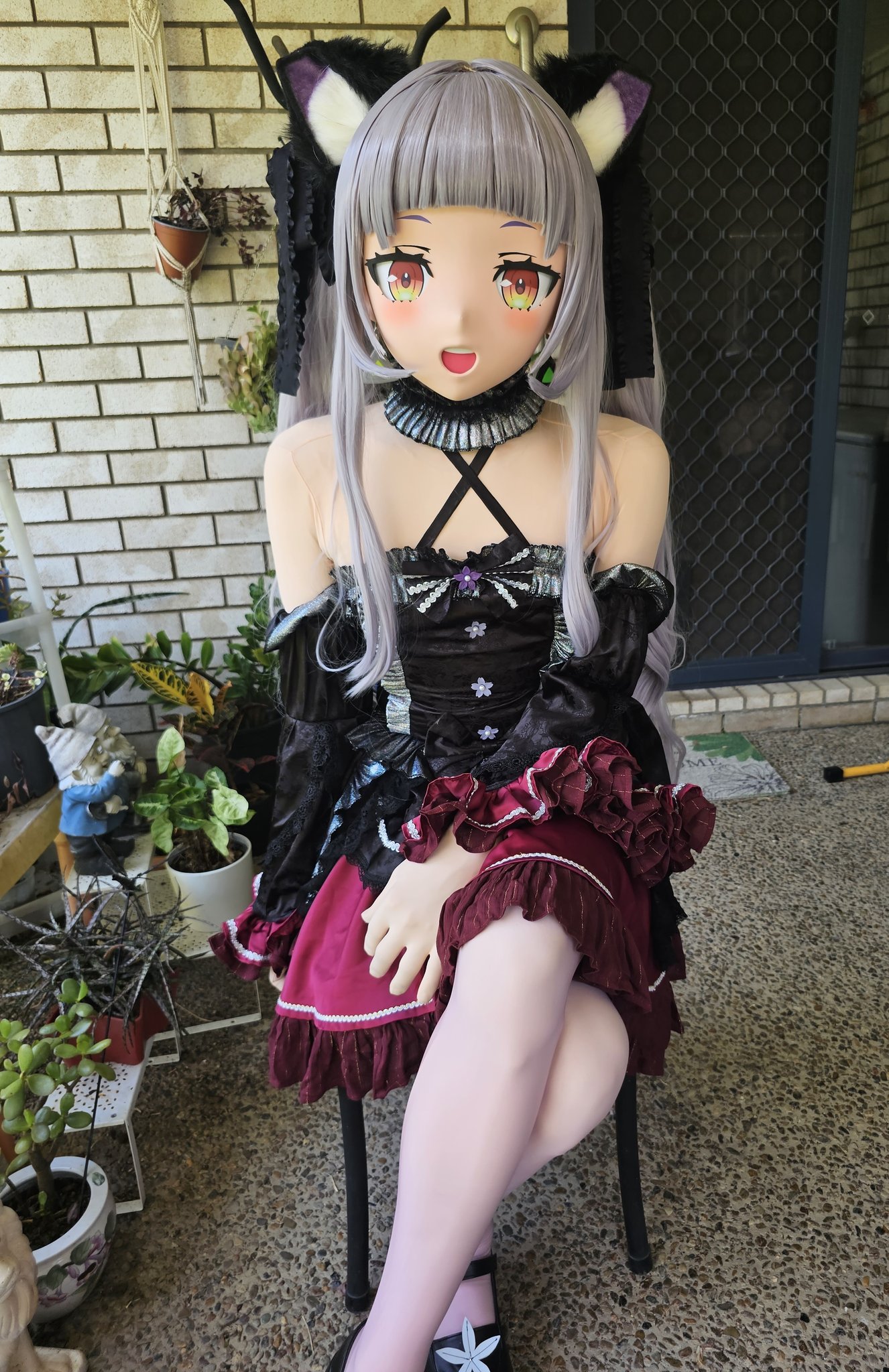 k*o様 着ぐるみ　マスク　コスプレ　kigurumi　鍵付き 鍵付き・全頭面】紫咲シオン 着ぐるみ マスク kigurumi ホロライブ