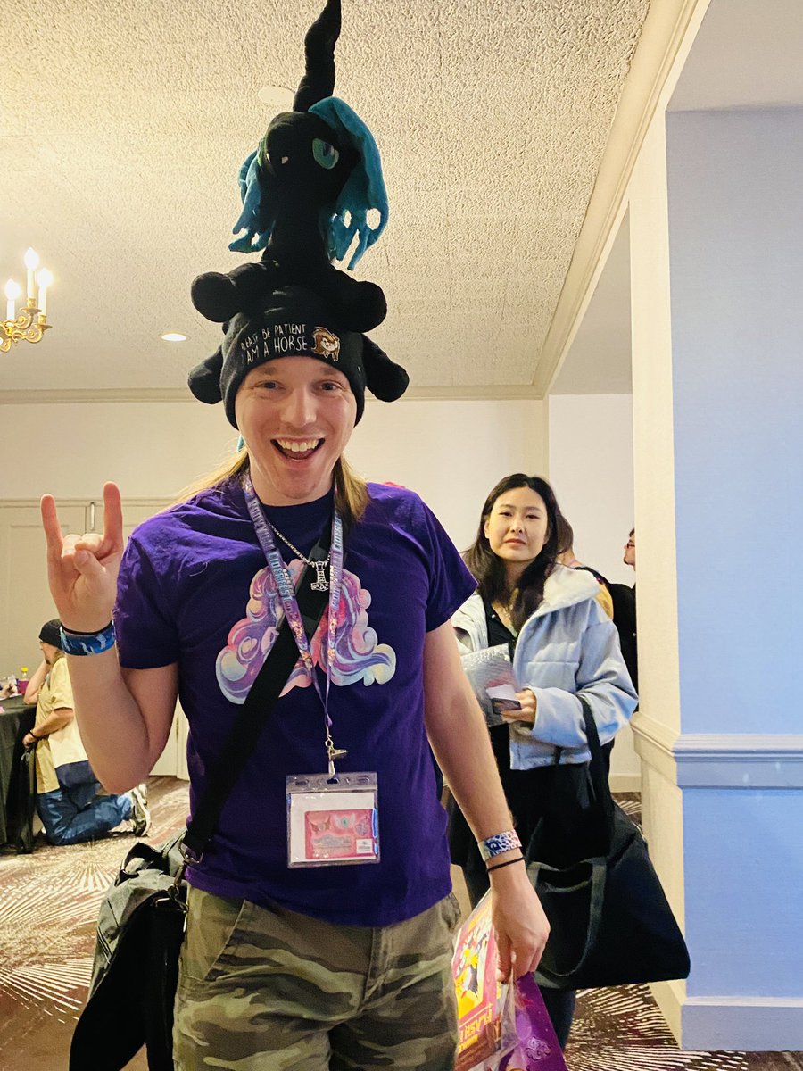 Elley_Ray's tweet photo. Celebrate the Magic-#BingBong @PonyCiderfest #BroniesRule🩷 https://t.co/4BAEjrP43j