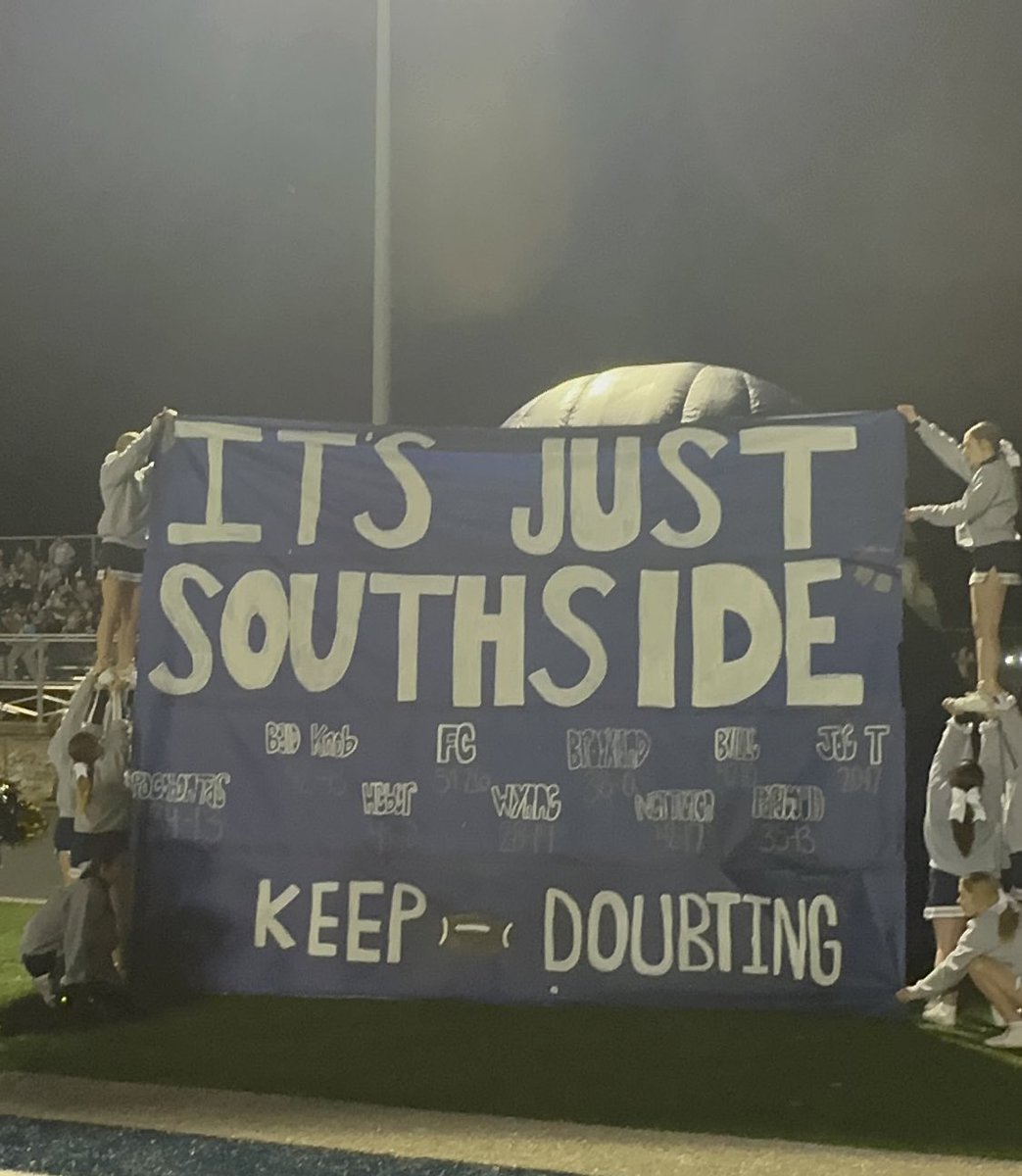 SSVarsityCheer's tweet photo. “It’s just Southside” https://t.co/swQMZ2BBjg