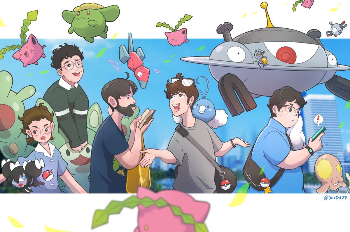 Wizter27's tweet photo. What if … We are Pokemon Trainer ?
ณ เหตุการณ์ที่เราตัดสินใจเดินจากงานหนังสือไปยังสถานีรถไฟฟ้าแทนการนั่งรถไฟใต้ดิน โดยผ่านส่วนสาธารณะที่เต็มไปด้วยชาวคอสเพลย์และผู้คนที่มาออกกำลังกาย 
#pokemon #pokemongo #pokemontrainer #characterdesign #fanart https://t.co/KN78Iig5qF
