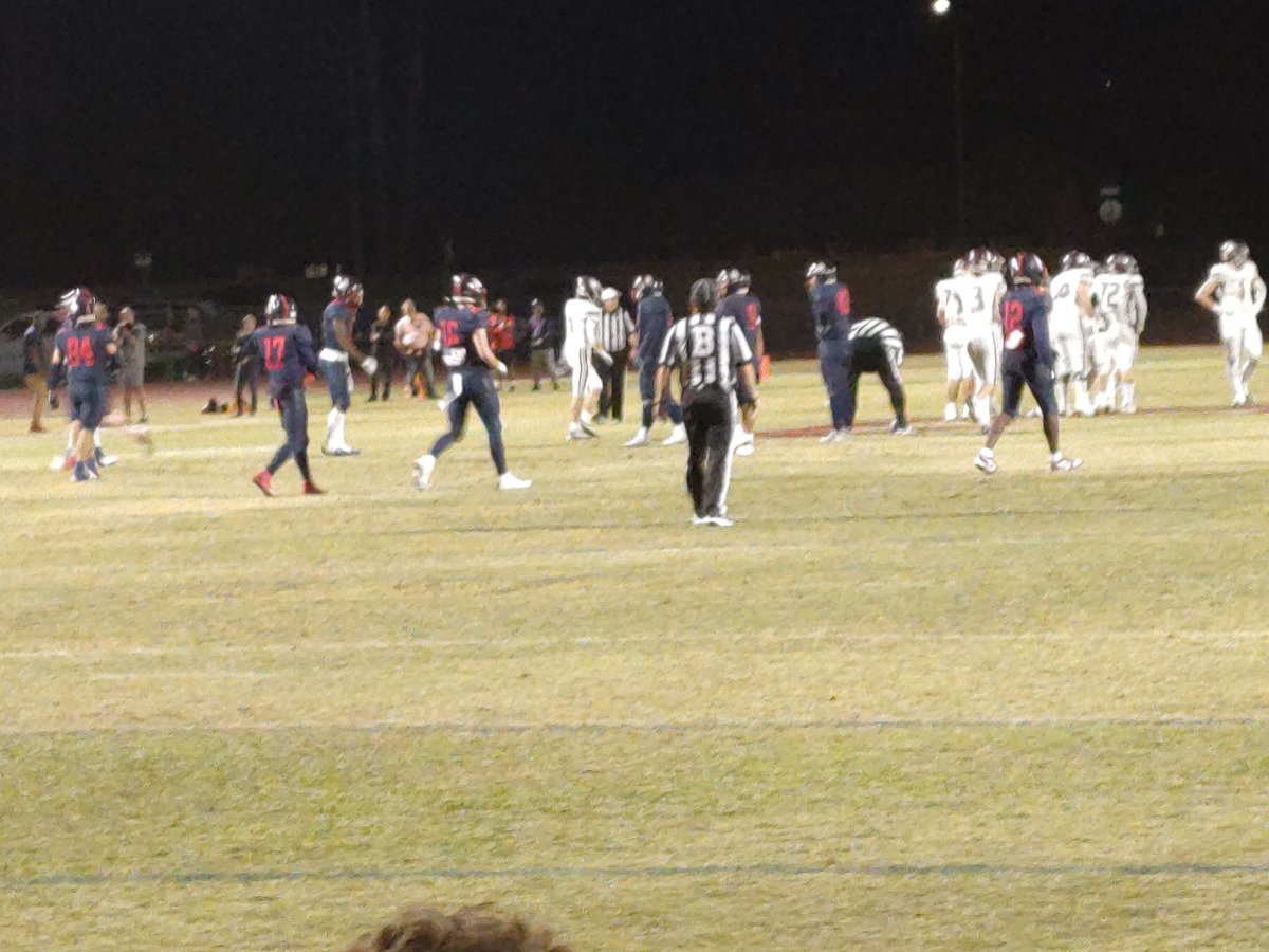 Coachfozz's tweet photo. At Arizona Open division playoff game between Centennial and Desert Mountain big time players in this one hoping to get a couple future Broncos love recruiting Arizona #LetemBuck https://t.co/Uej7Ih17ln