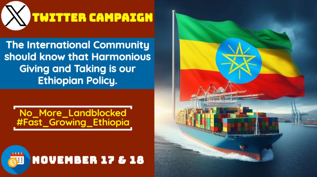 The international community should know harmonious giving &amp; taking is our policy!! 🇪🇹s main interests is to have open discussion with 🇪🇷, 🇩🇯 and other neighbor. #No_More_Landblocked #Fast_Growing_Ethiopia <a href="/MikeHammerUSA/">Mike Hammer</a> <a href="/SkyNewsBreak/">Sky News Breaking</a>