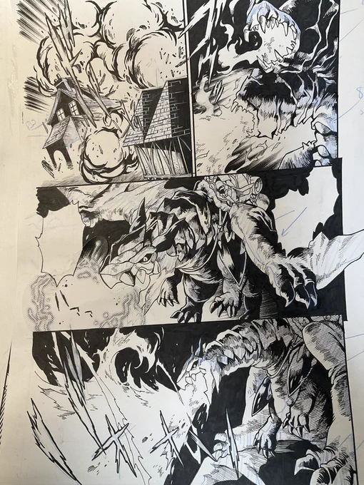 怪獣漫画w