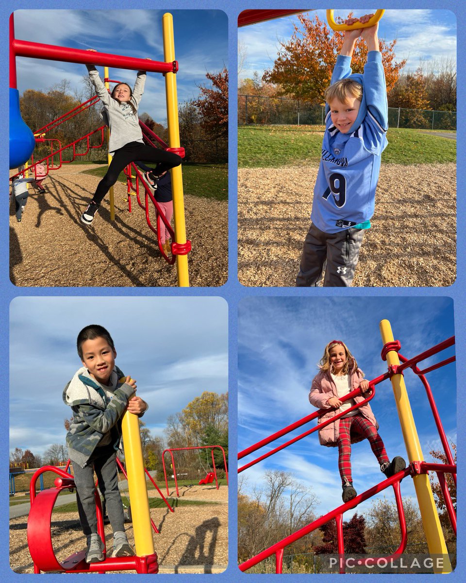 This type of weather is perfect for “hanging” around. 😊