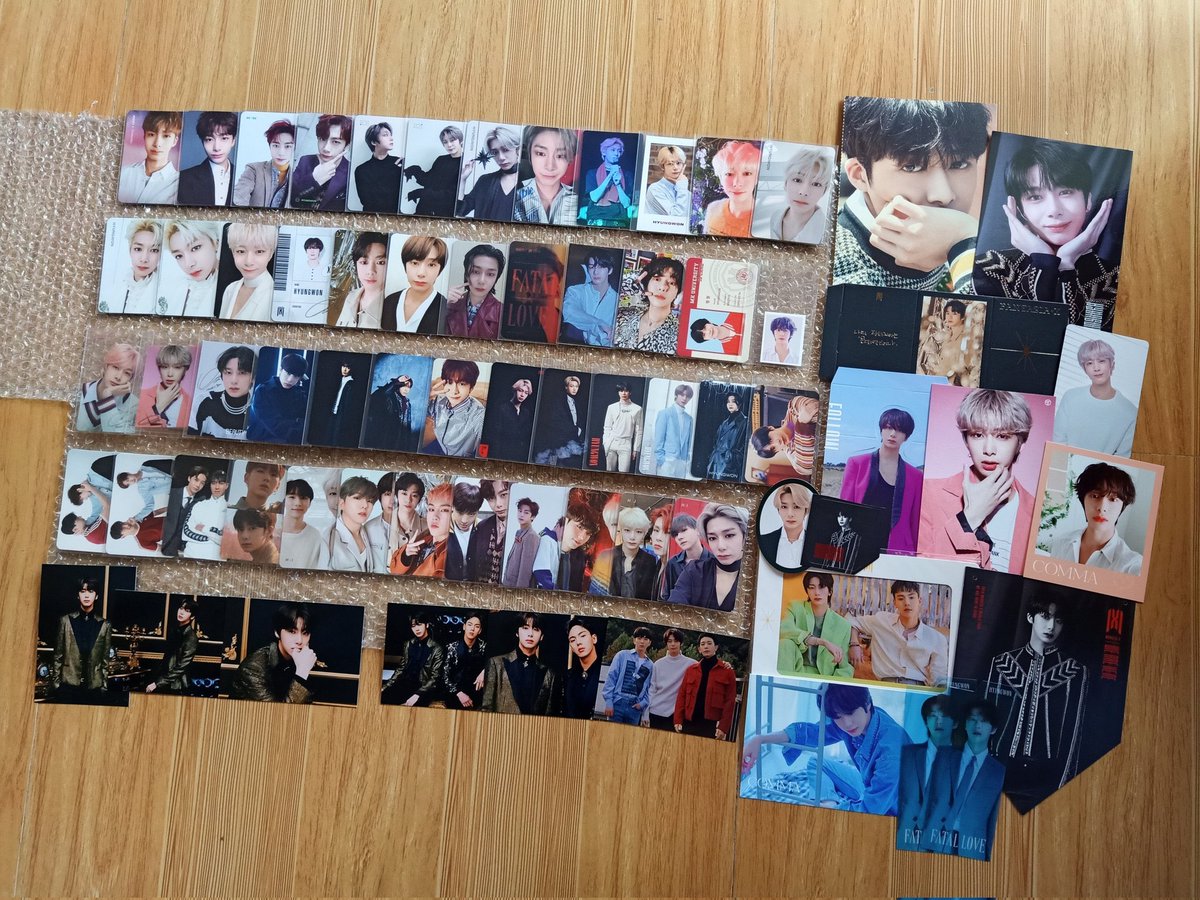 hjcarteu's tweet photo. wts lfb ph only

monsta x (mostly hyungwon) solo / unit / group pc photocard, postcard, polaroid, bookmark, photo print, unsealed album, montories dvd, etc.
❌ sensitive buyers
check 4th pic first for full details

dm if interested to buy! https://t.co/mtdSzqrJit