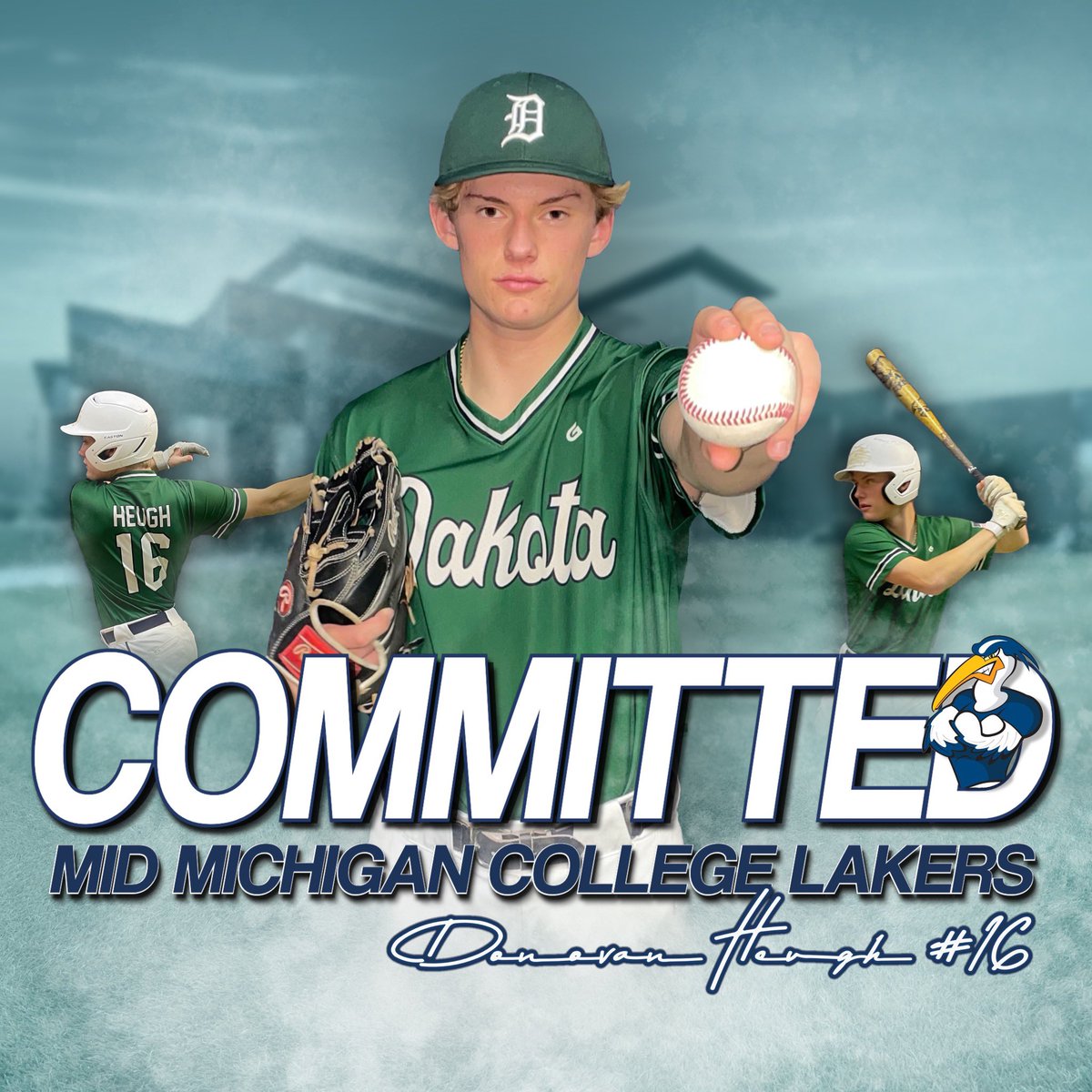I’m excited to announce my commitment to Mid Michigan College! I want to thank all my family, friends, and coaches who have helped and encouraged me along the way. Go Lakers!
<a href="/DakotaBaseball/">Dakota Baseball</a> <a href="/DetDiamondJaxx/">Detroit Diamond Jaxx</a> <a href="/Mid_Baseball/">Mid Michigan College Baseball</a>