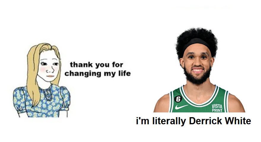 derick white's face tweet media