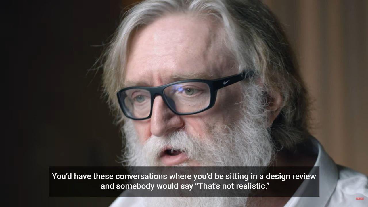 Gabe Newell Quote: “What's the right way to think about the