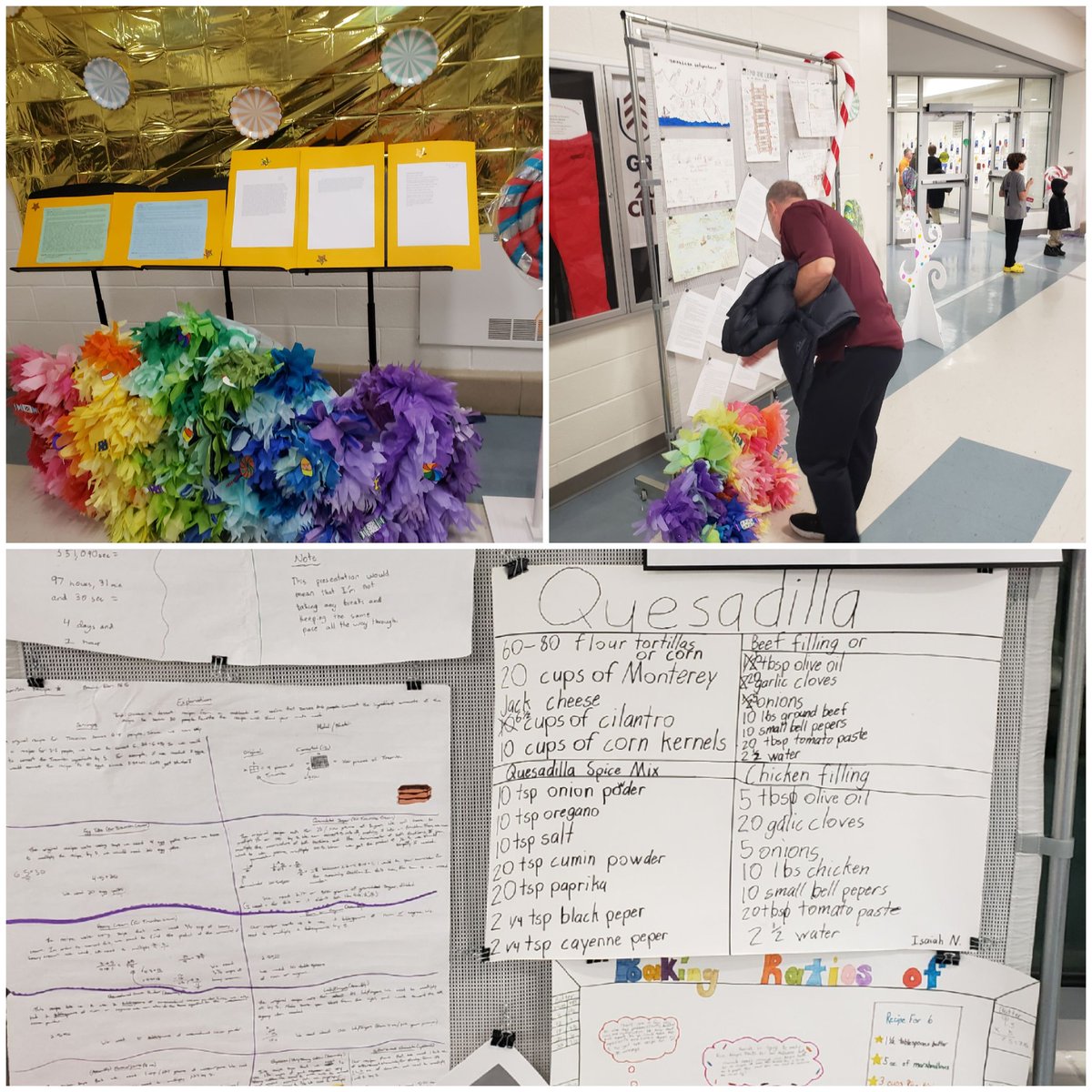 Creativity, effort, and learning in full force <a href="/NorthernMSCCPS/">Northern MS</a> tonight! Writing Night and the fall musical: perfect combo! Thank you to writing coach Ms. Albaugh for organizing the writing display. #calvertwrites #calvertshines #WeRiseByLiftingOthers ✍🎭