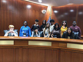 Our patriots witnessed the legislative system in action. 🏛️✨ #RallyToTheTally #CivicEngagement #FieldTrip#PatriotScholars @winfredjporter