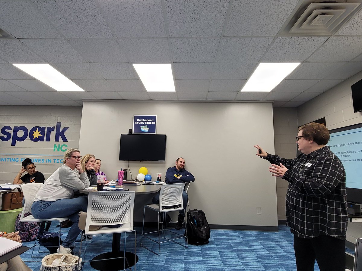 High School AIG teachers get AP training with Michelle Lourcey from the NC Advanced Placement Partnership <a href="/ncappartnership/">NCAPP</a> <a href="/CumberlandCoAIG/">CumberlandCoAIG</a> 

A HUGE THANK YOU to DBHS Spark Lab for allowing us to use your awesome space!!! <a href="/DouglasByrdHS/">Douglas Byrd High School</a> <a href="/wearesparknc/">sparknc</a>