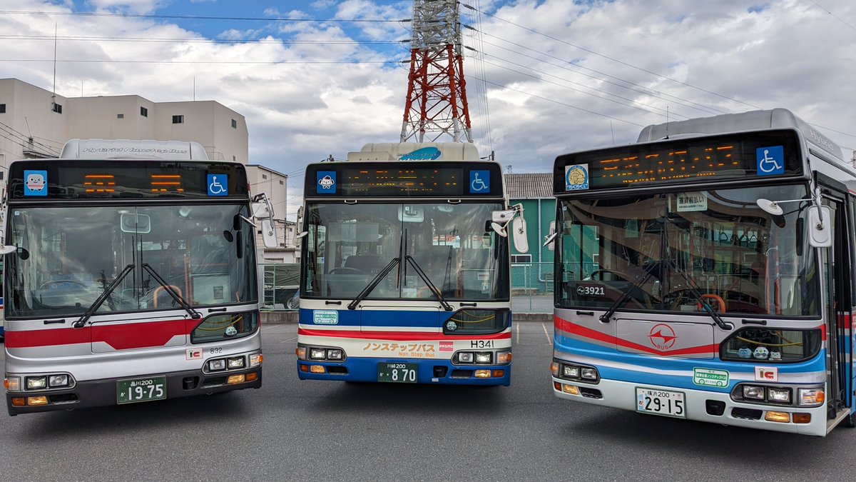 臨港バス(@rinko_official)ブルーリボンシティハイブリッドさよなら