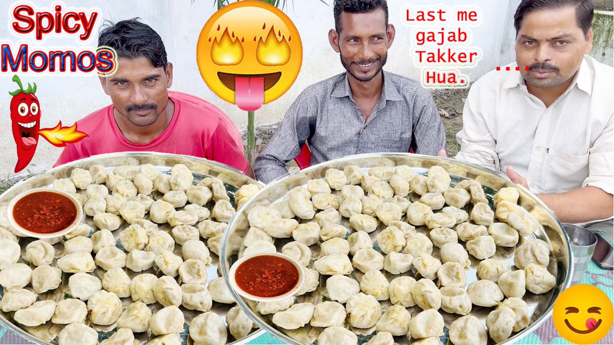 40 Peace Very Spicy &amp; Testy Momos Eating Challenge With twist ending || मोमोज खाने का चैलेंज ||
#spicymomes #testymomes #eattingmomes
click here for full video:-youtu.be/LzHCfRNoV3Q?si…