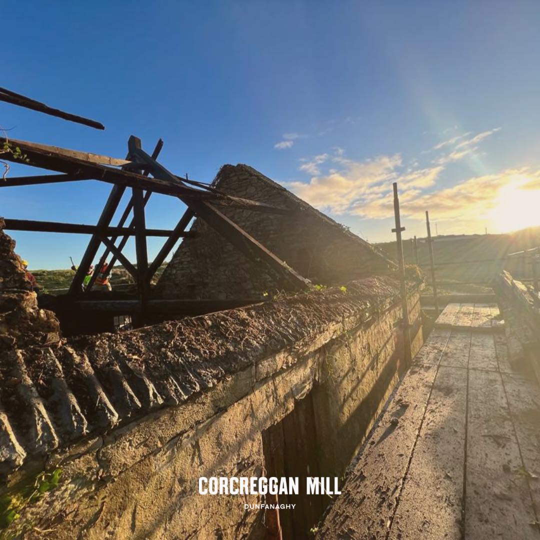 A beautiful day to open up the Old Mill and let the light back in! ☀️👷🏼‍♂️