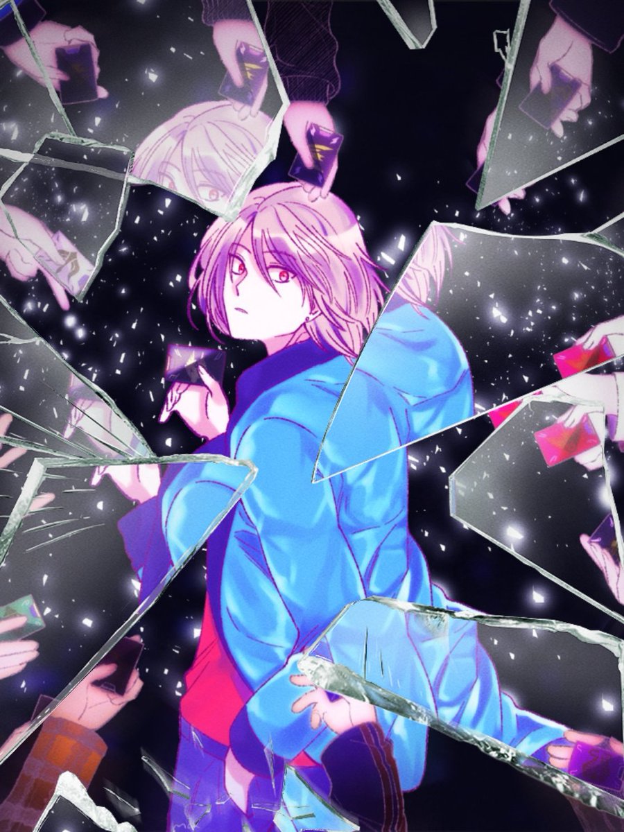「SNOWのエフェクト描いておいた龍騎の絵と似合う」|🅜🅞🅚のイラスト