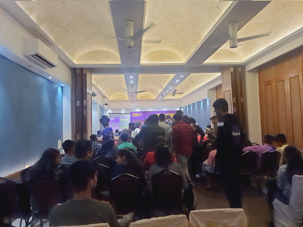 Happy to be a part of polygon DevX Global tour Kolkata 
<a href="/PolygonKolkata/">Polygon Guild Kolkata</a> <a href="/hyperlaneIndia/">Hyperlane India ⏩️</a> 
#DevXglobaltour